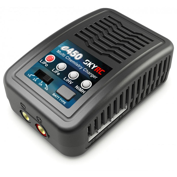 SkyRC e450 Multi chemistry AC Charger (LiPo, LiFe/LiHV & NiMh - 50w)