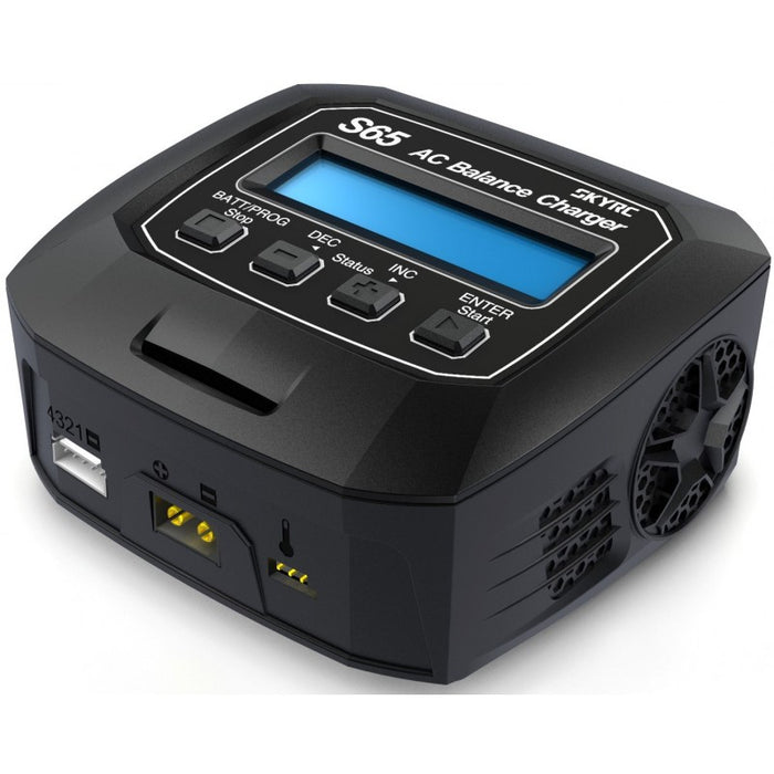 SkyRC S65 single AC charger (lipo 2-4S up to 6A- 65w)