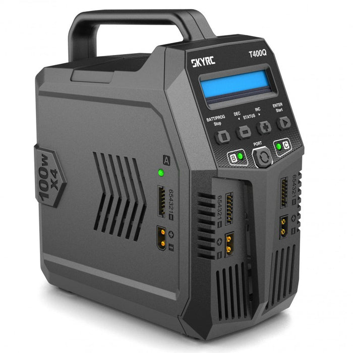SkyRC T400Q Quattro AC/DC Charger (4x 100W)
