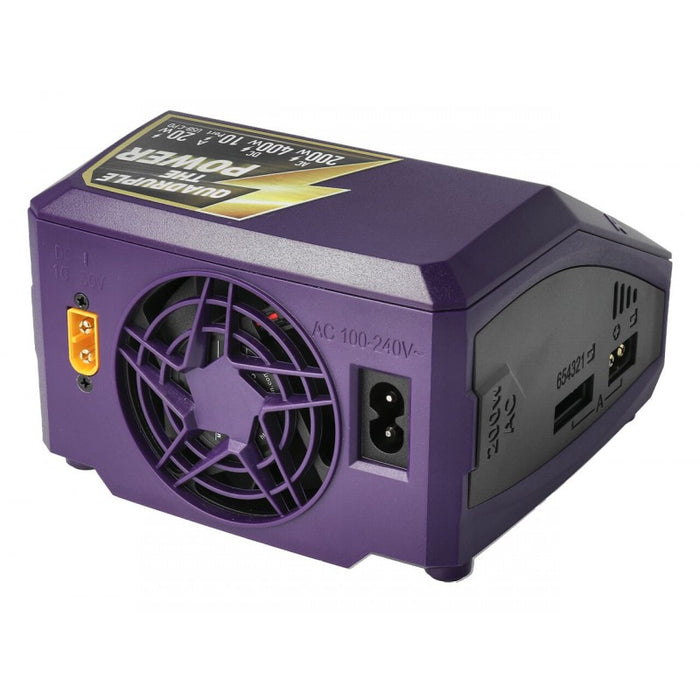 SkyRC Q200 neo Quattro AC/DC Charger (AC max 200W - DC max 400W)