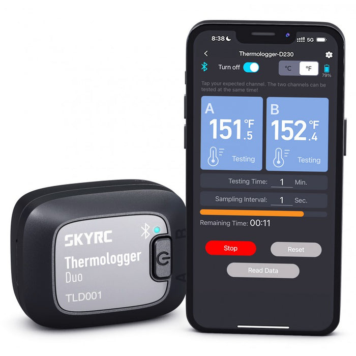SkyRC TLD001 Thermometer Thermologger Duo