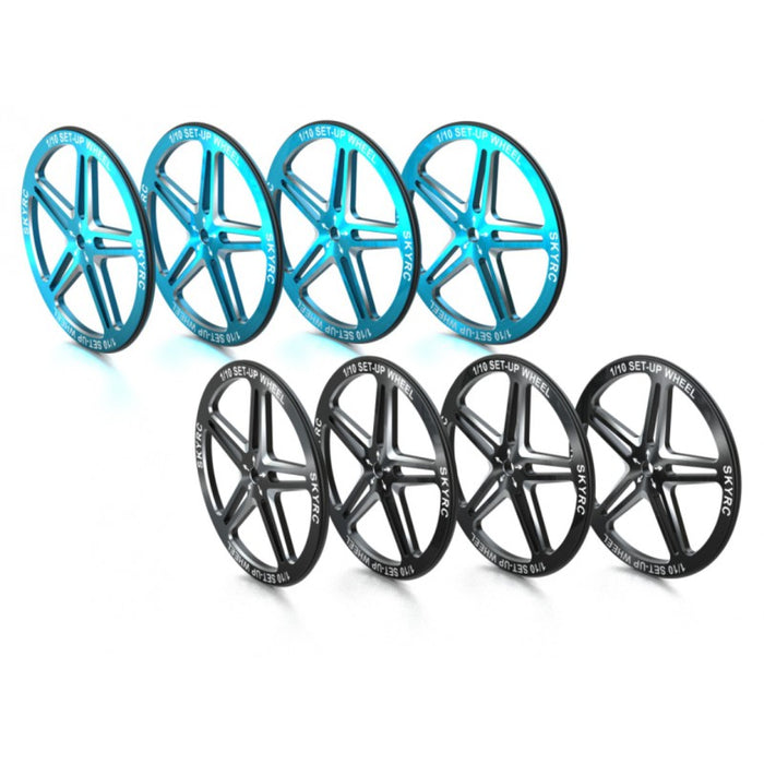 SkyRC 1/10 Set-up Wheel (Blue)