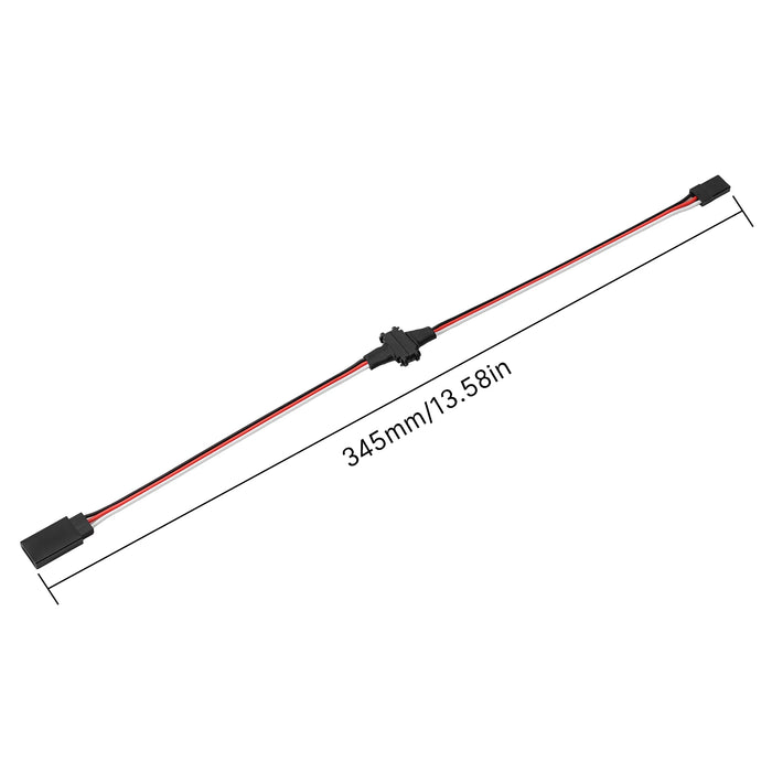 INJORA Magnetic Snap-on JR Extension Cable 1-to-2 Y Cable