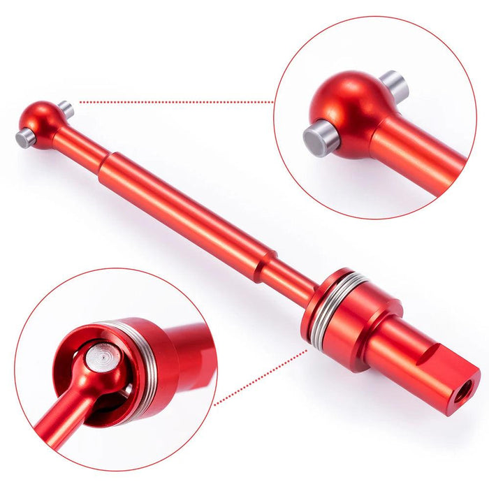 Hintere CVD Set für Traxxas Latrax Teton 1/18 (Aluminium, Stahl)