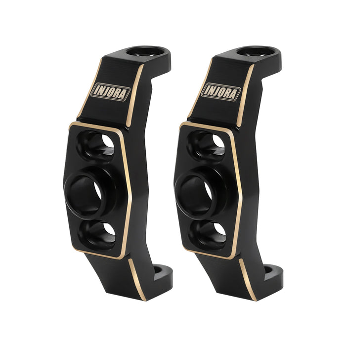 INJORA Adjustable Caster Blocks for Traxxas TRX4M 1/18 (Messing)