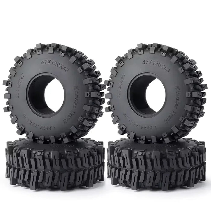 1.9/2.2" 120x43mm, 125x56mm 1/10 Crawler Tires