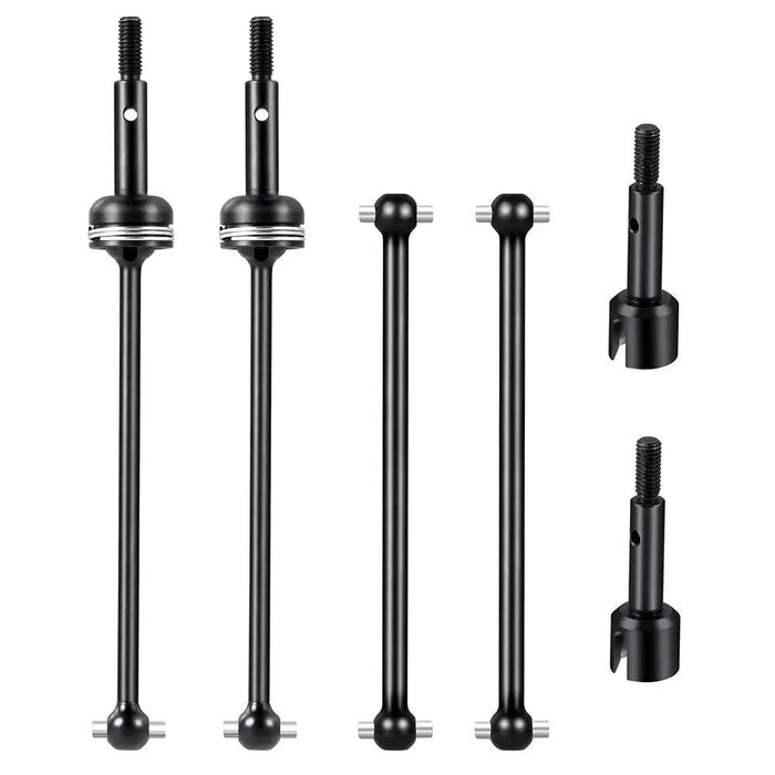 Steel Front & Rear Axle CVD Drive Shafts for WLtoys 144001 1/14 (Steel)