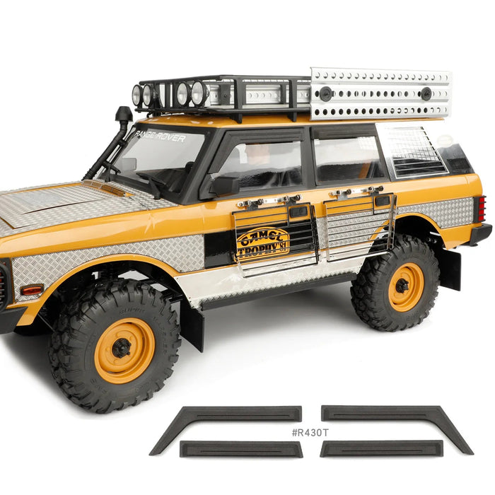 Déflecteurs de pluie de vitres RCDream pour FMS FCX10 Camel Range Rover 1/10