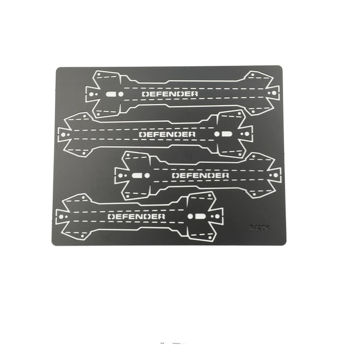 RCDream Door Handle Protective Plate for FMS FCX10 Camel Defender 1/10