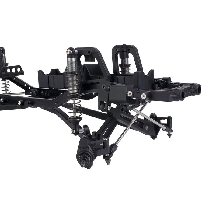 Twin I-Beam 2WD Suspension Conversion Kit for Axial SCX10 I II 1/10 (Alu)