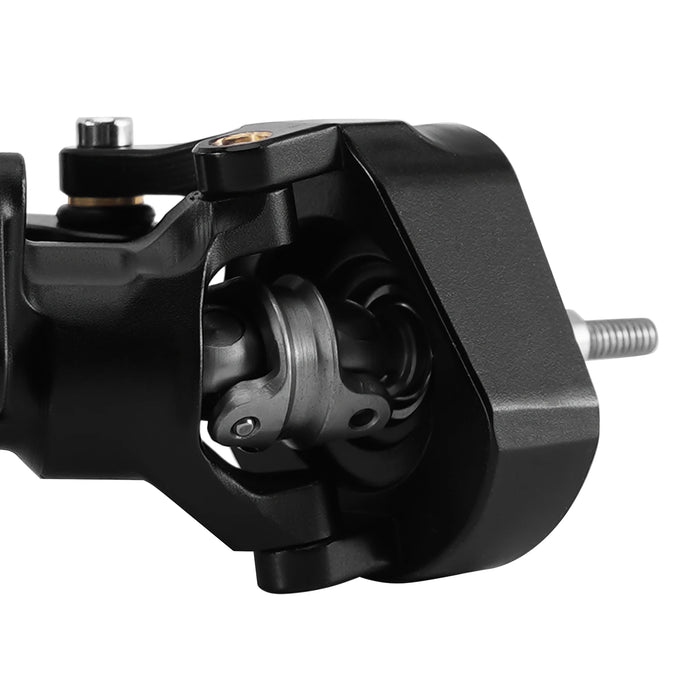 Axes planétaires +4mm avec arbres à double joint pour Axial SCX24 1/24 (Alu, laiton)