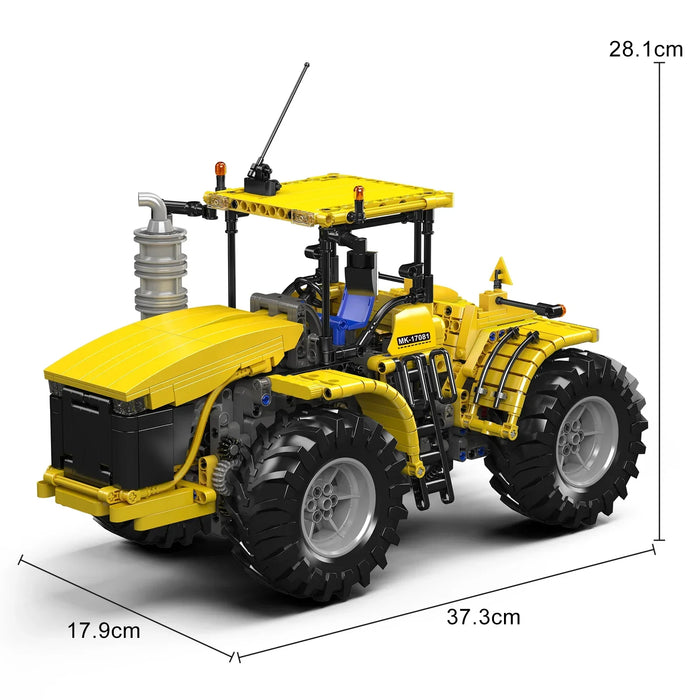 Mould King 17081 Challenger Articulated Tractor Building Blocks (1300 Stukken)