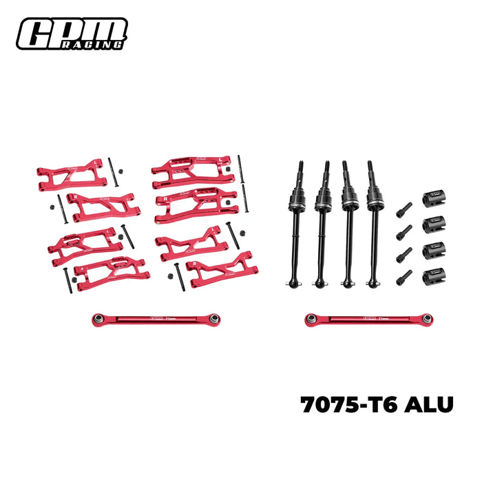 GPM Suspension Kit for Traxxas Mini 1/16 (Alu)