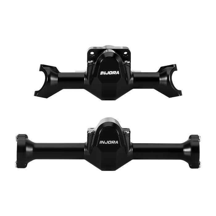INJORA Front & Rear Axle Housing Set for Axial SCX30 1/30 (Alu)