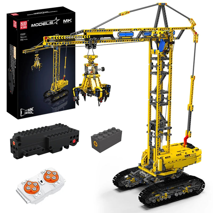 Mould King 17059 Crawler Crane Building Blocks (1731 Stukken)