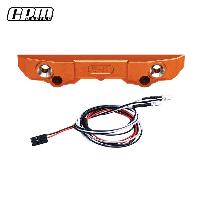 GPM Rear Bumper with LED Lights for TRAXXAS Mini Maxx 1/10 (AL)
