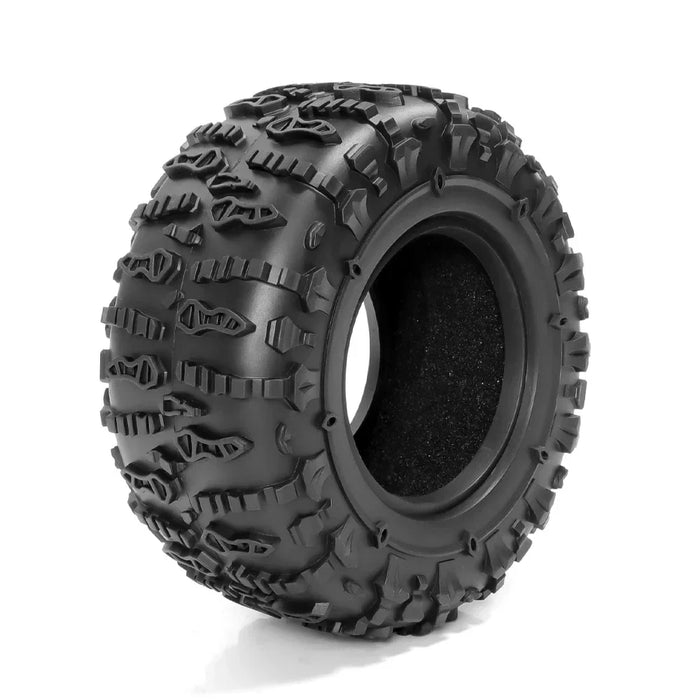 4PCS 2.6" 135x55mm 1/10 Crawler Beadlock Wheels Set (Rubber)