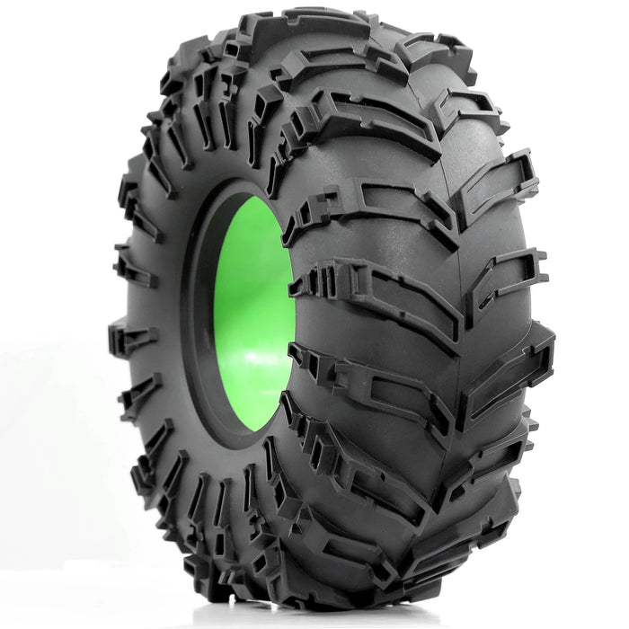 4PCS 2.2" 140x54mm 1/10 Crawler Tires (Rubber)