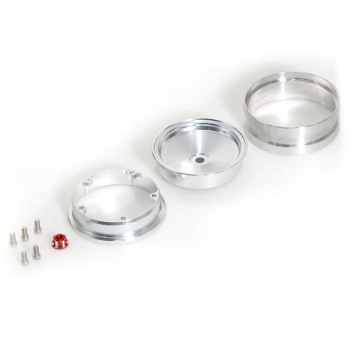 4PCS 1.9" 56x26mm 1/10 Crawler Beadlock Wheels (Metal)