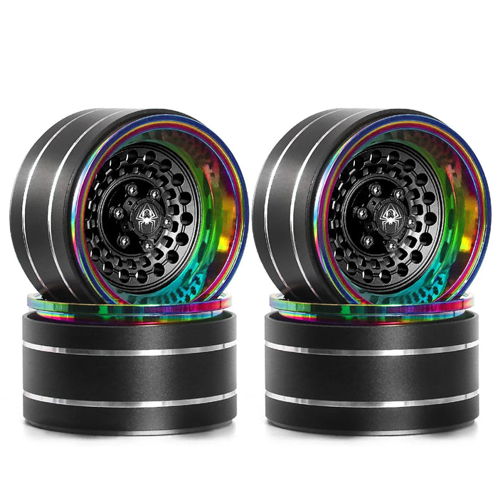 4PCS 1.9" 56x32mm 1/10 Crawler Beadlock Wheels (Metal)
