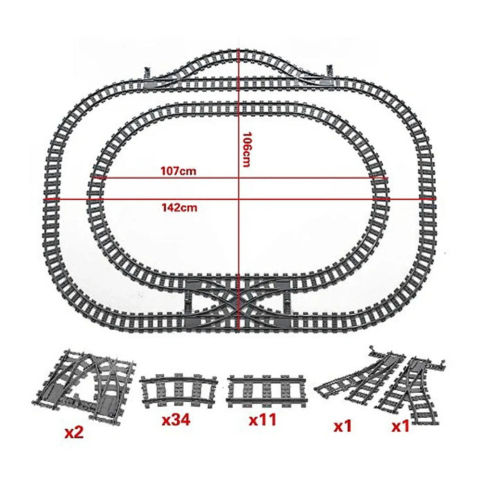 Building Set Train Tracks