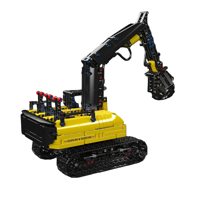 Mould King 17077 Hydraulic Log Grapple Model Building Blocks (866 Pieces)