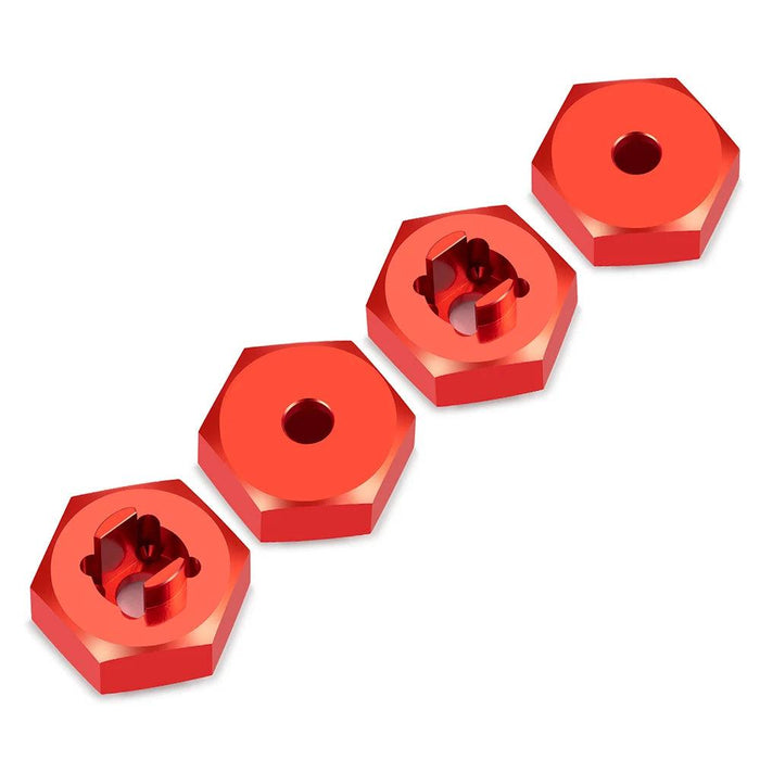 Wheel Hex Hub Adapters for Traxxas Latrax Teton 1/18 (Aluminium)
