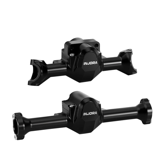 INJORA Front & Rear Axle Housing Set for Axial SCX30 1/30 (Alu)