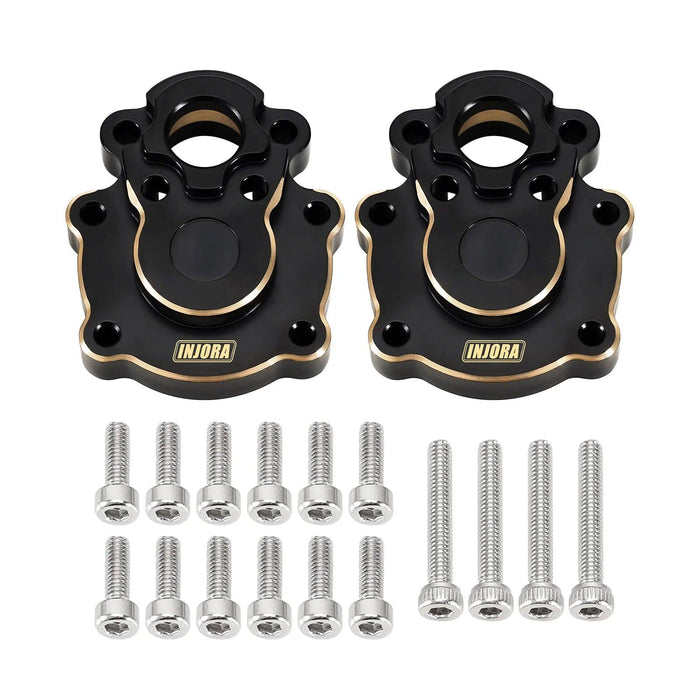 INJORA 29g Rear Inner Portal Housing for FMS FCX10 1/10 (Brass)