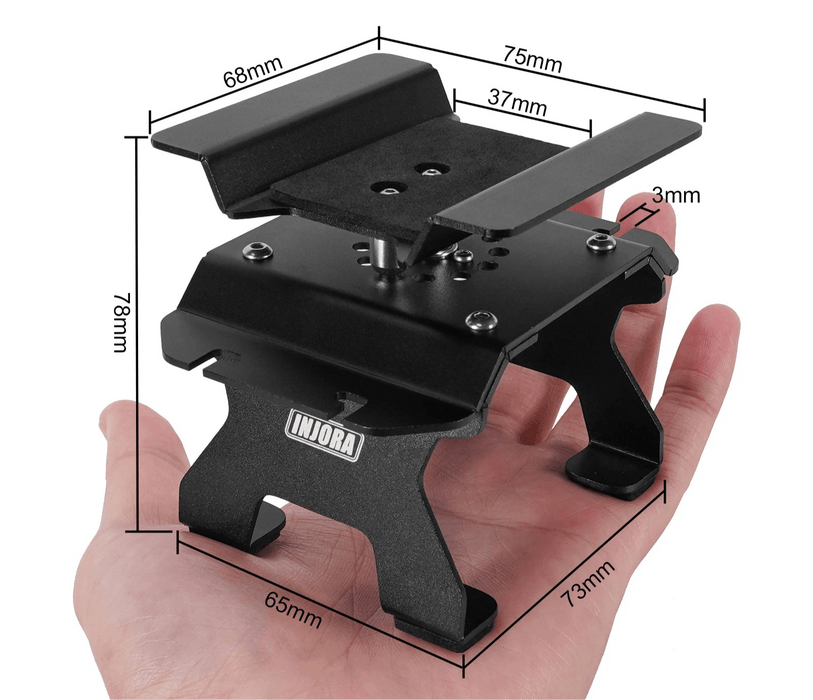 INJORA Stand with Shock Holder 1/24 1/18 (Aluminium)