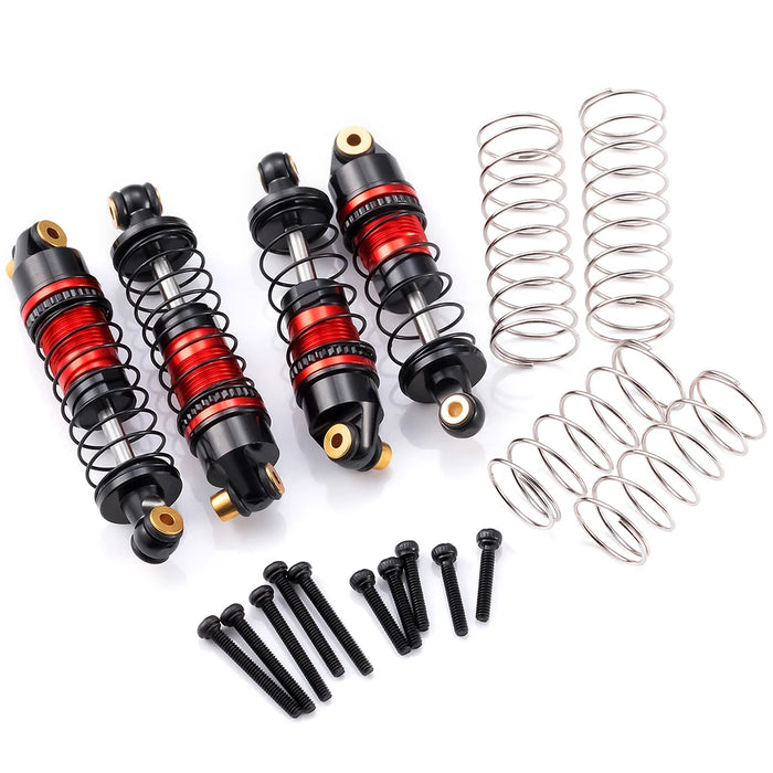 4PCS Front Rear Shock Absorbers for LOSI Micro-B 1/24 (Alu)