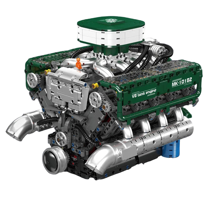 Mould King 10182 Moteur V8 Motorisé Blocs de Construction de Char (2250 Stukken)