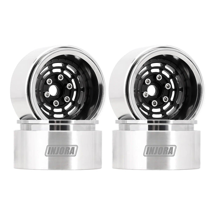 INJORA 1.9" 52.5x30.5mm 1/10 Crawler Beadlock Wheels