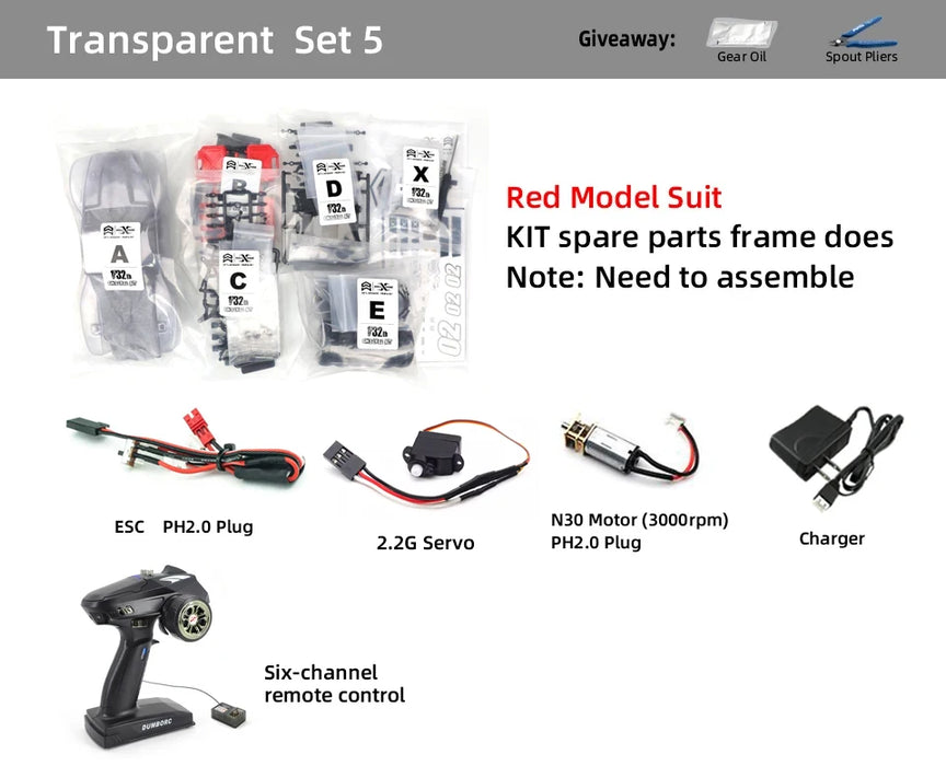 Orlandoo Hunter OH32X02 1/32 RWD Short Course KIT