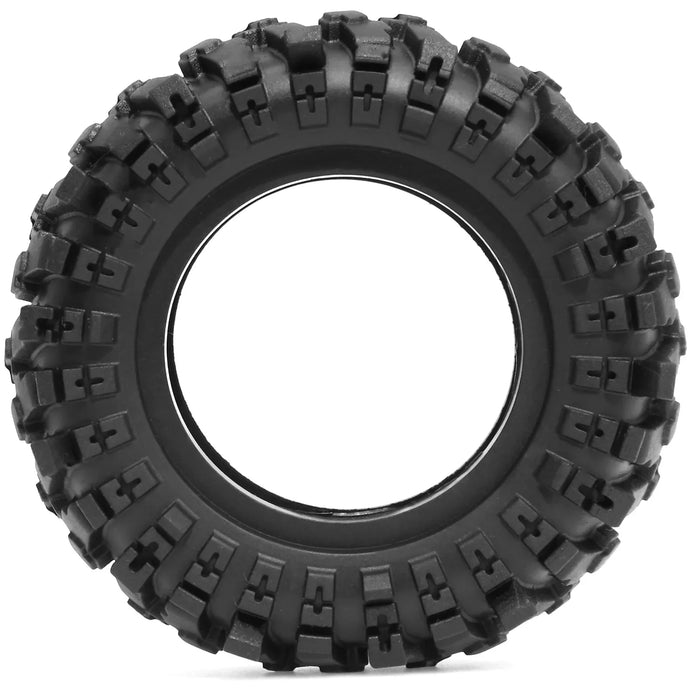 4PCS 1.9" 88x36mm 1/12 Crawler Wheels Set (Plastic, Rubber)