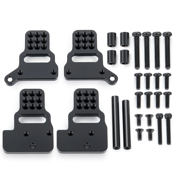 4PCS Front & Rear Shock Mount for Traxxas TRX-4M Bronco Defender 1/18 (Alu)