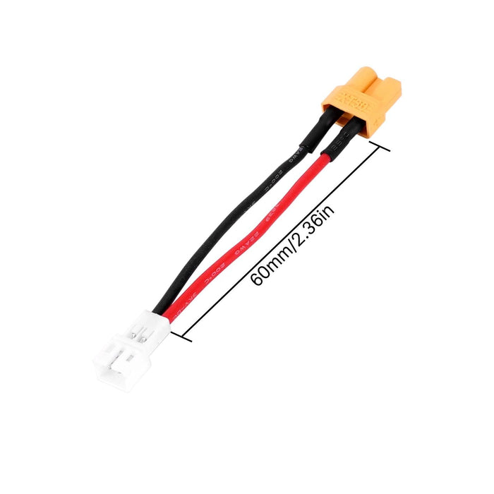 Câble adaptateur INJORA XT30 (F) vers JST PH2.0 (M)