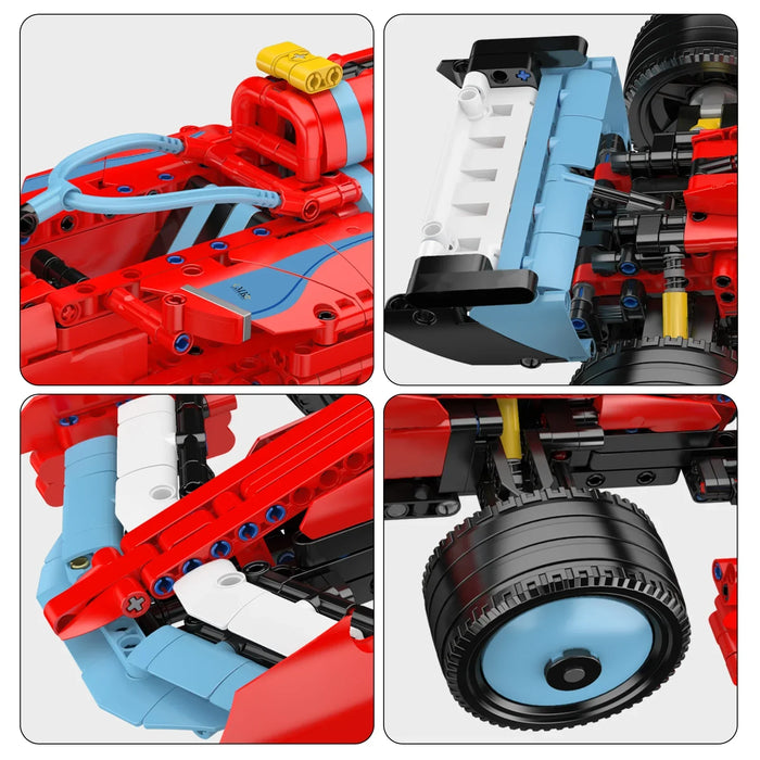 Mould King 13209 SF-24 Racing Car Model Building Blocks (1401 Stukken)