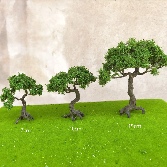 1/2PC 7-15cm Mountain Pine Tree Model