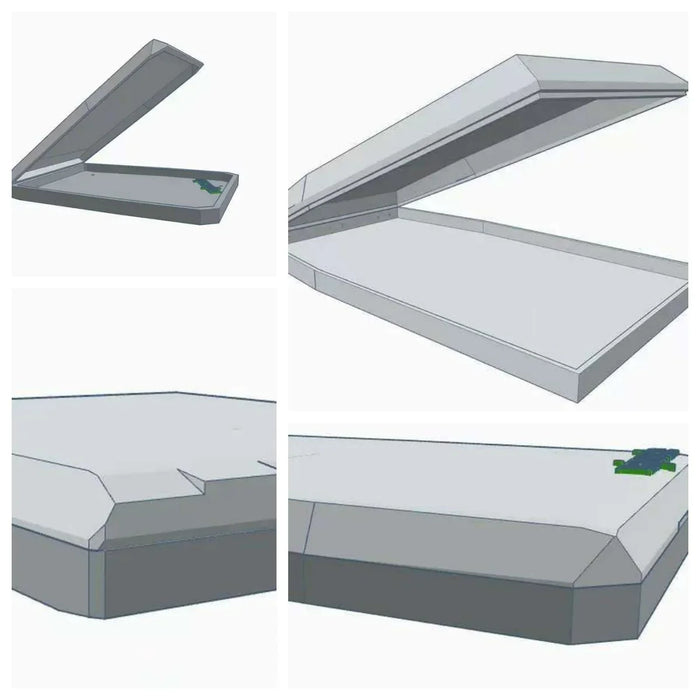 Rear Bucket Hunting Cargo Box for Element RC Knightrunner 1/10