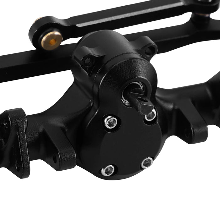 Axes planétaires +4mm avec arbres à double joint pour Axial SCX24 1/24 (Alu, laiton)