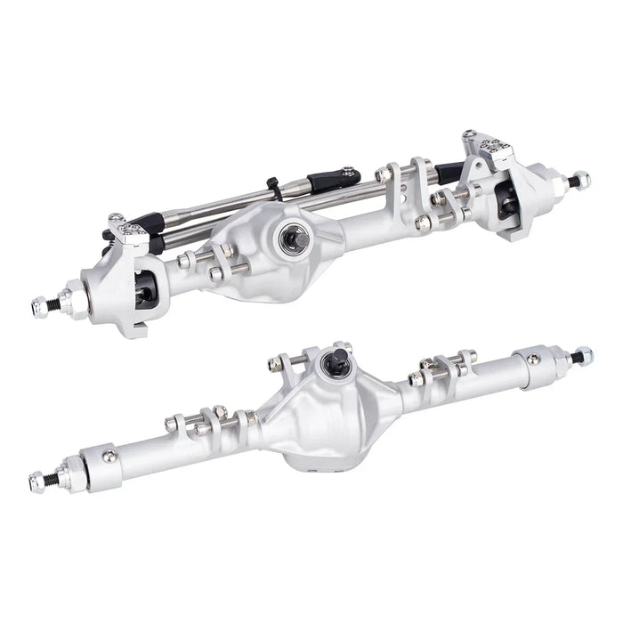 Front & Rear Straight Axles for Axial SCX10 II, VS4-10 1/10 (Alu)