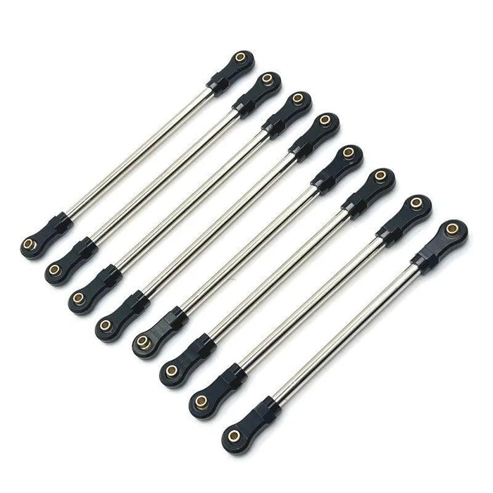 8PCS Pull Rod for Yikong YK4106 YK4107 1/10 (Metal)