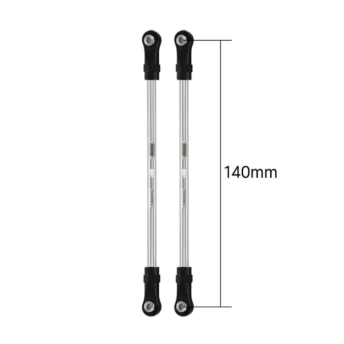 INJORA Builders Links with Rod Ends 1/10 (RVS)