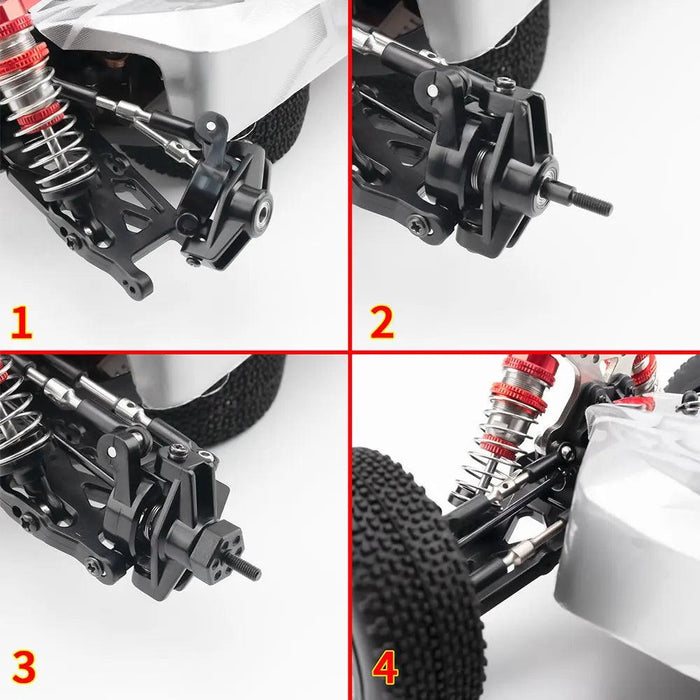 Steel Front & Rear Axle CVD Drive Shafts for WLtoys 144001 1/14 (Steel)