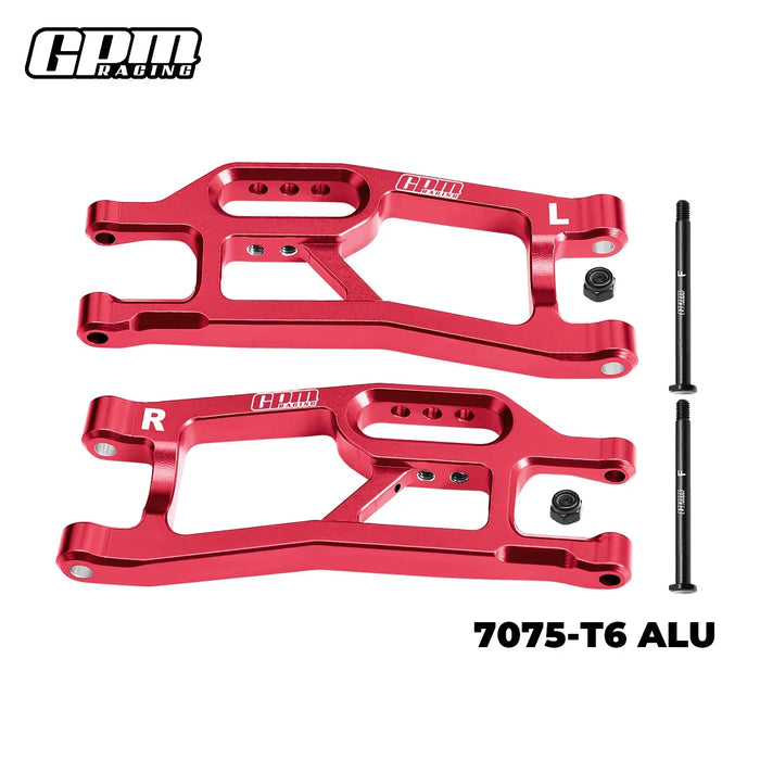 GPM Front Lower Suspension Arms for Traxxas Mini XRT 1/16 (Alu)