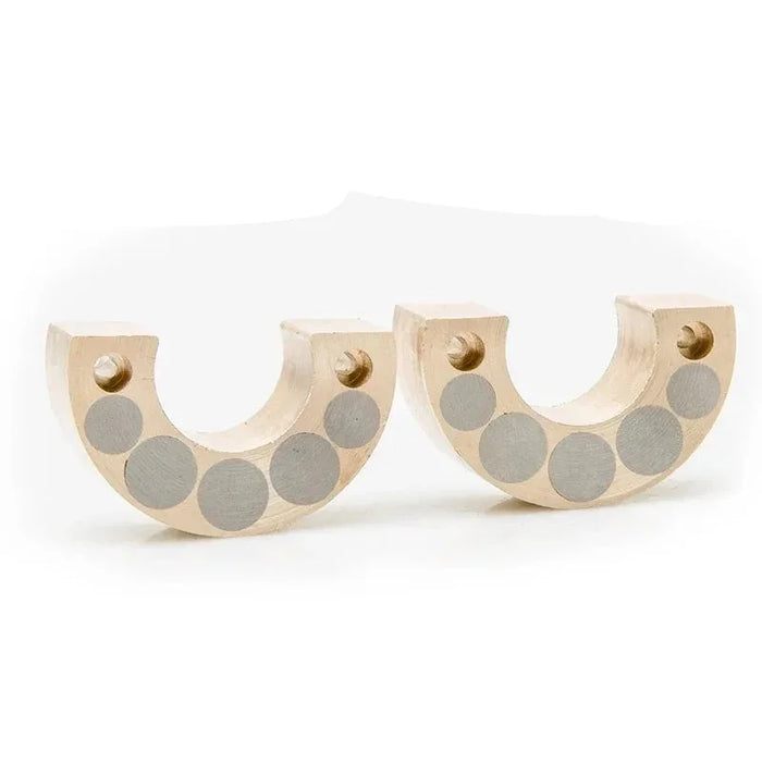 Rhino Capra Axles 12.8mm Counterweight for Axial SCX10 etc 1/10 (Metaal)