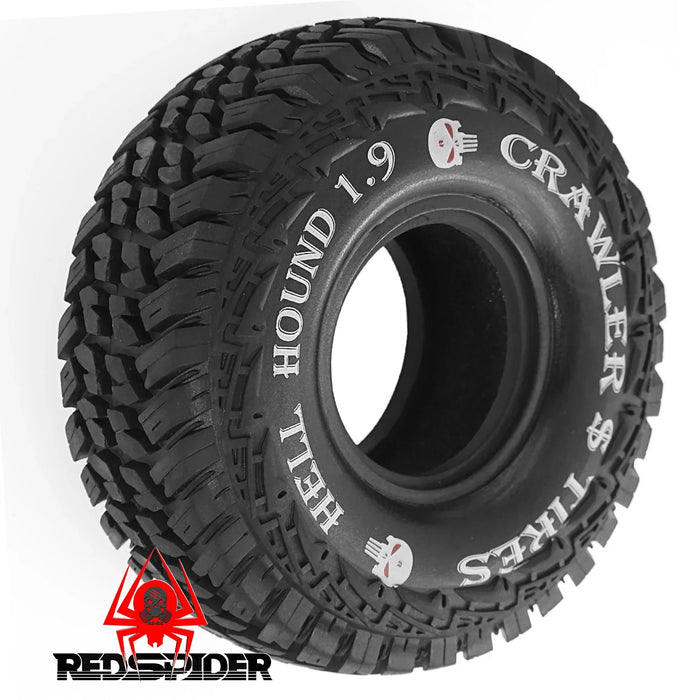 4PCS 1.9" 108x45mm 1/10 Crawler Beadlock Wheels Set (Rubber)