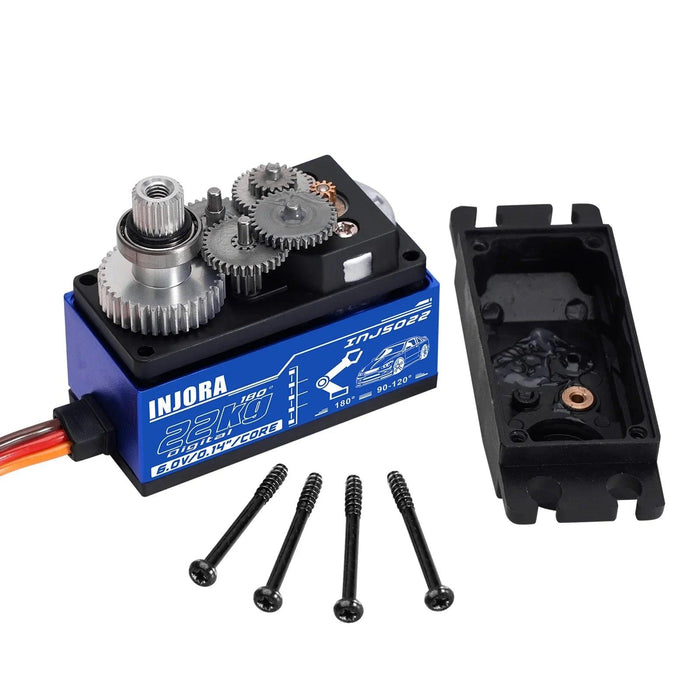 1-4PCS INJORA INJS022 Servo numérique profil bas 22KG