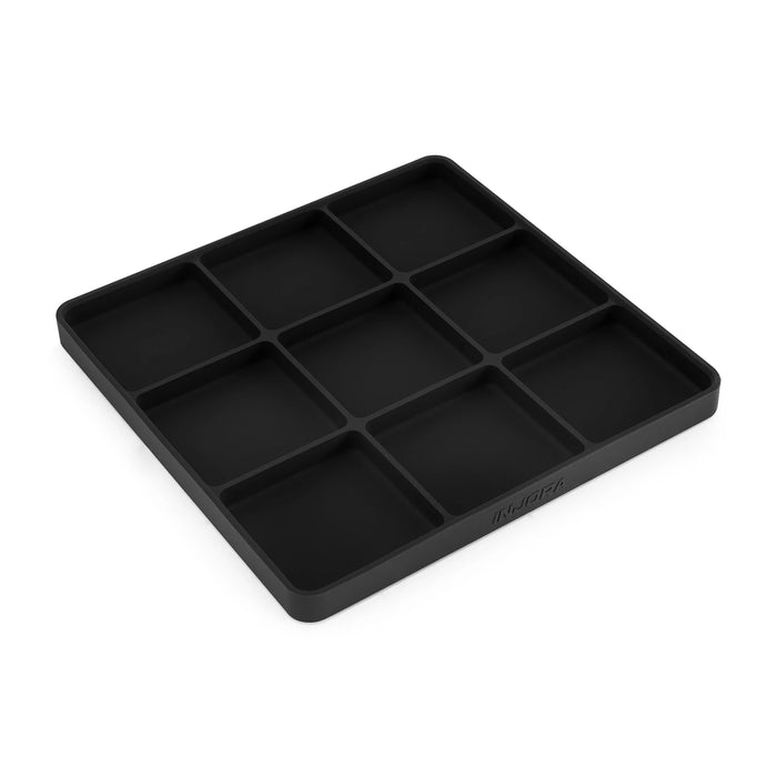 INJORA 160x160mm Multi-Compartment 3-tier Stackable Silicone Parts Tray